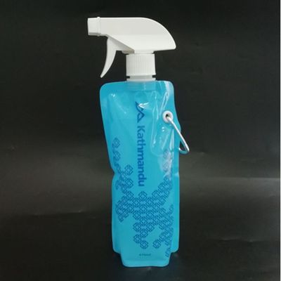 Multifunctional rotating water spray spray water bag environmental protection foldable plastic water trigger pouch dostawca