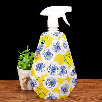 Multifunctional rotating water spray spray water bag environmental protection foldable plastic water trigger pouch dostawca