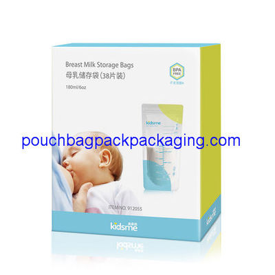 New breast milk storage bag with temperature sensor thermal sensor dostawca