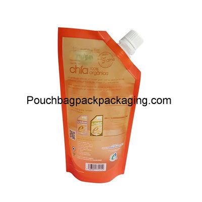 Laminated Stand up spout pouch, stand up bag for seed 300g or more dostawca