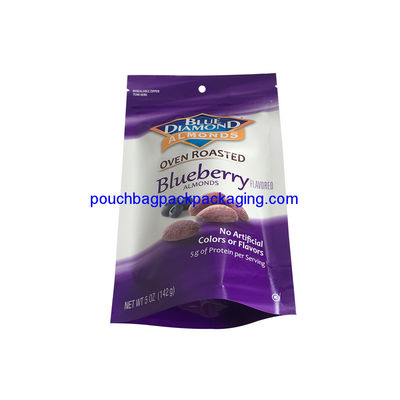 Aluminum foil stand up pouch bag with zipper for food packaging dostawca