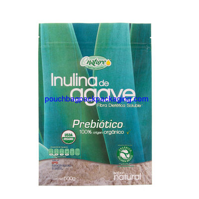 Stojąca torebka na owoce zapinana na zamek, torebka stojąca 1KG, 500g, 250g dostawca