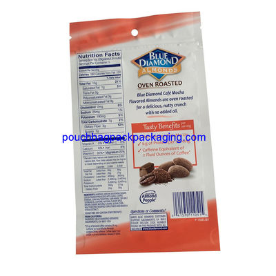 Torba stojąca Sultanas zapinana na zamek błyskawiczny, woreczek stojący do pakowania dostawca