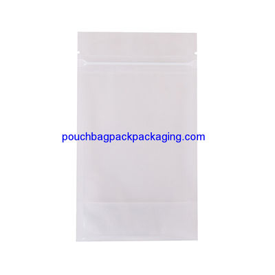 Aluminium stand up pouch with zipper, stand up bag with zip lock for protein powder dostawca