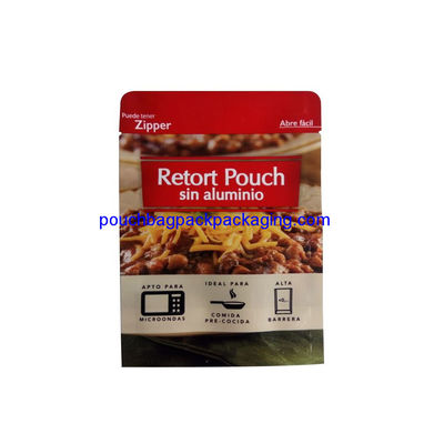 Printed retort bag for food, custom retort pouch for meat packaging dostawca