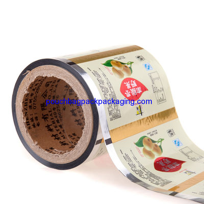 Custom Printed Roll Stock Plastic Film, laminated packaging film roll dostawca