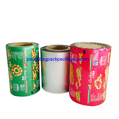 Custom Printed Roll Stock Plastic Film, laminated packaging film roll dostawca