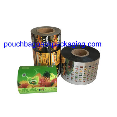 Niestandardowa laminowana folia opakowaniowa, aluminiowa rolka opakowaniowa do kawy dostawca