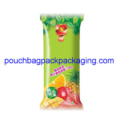 Ice bag pack with printing, ice cream pouch pack plastic BPA free dostawca