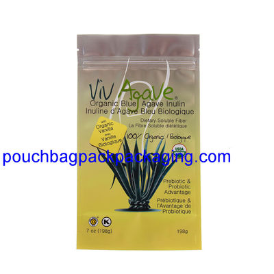 Zip lock aluminium bag, printed aluminium foil pouch bag with zipper dostawca