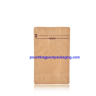 High quality Kraft Paper bag with Zip Lock Bags for food packaging dostawca