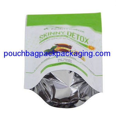 Custom doypack for tea with zip on top, high quality zipper doypack from China dostawca