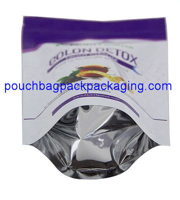 Stand up tea pouch with printing, stand up bag pouch resealable dostawca