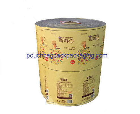 Gravure printing plastic film roll cracker packing laminating roll for food dostawca