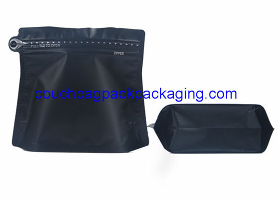 Irregular stand up pouch, easy to open zipper, aluminium foil with matte surface dostawca