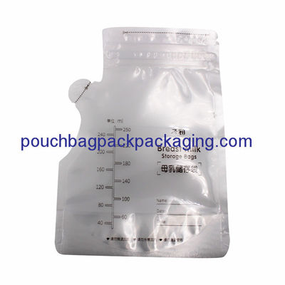 Baby breast milk storage bags SGS approval  8OZ 250ml BPA free dostawca