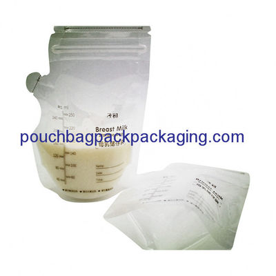 Baby breast milk storage bags SGS approval  8OZ 250ml BPA free dostawca