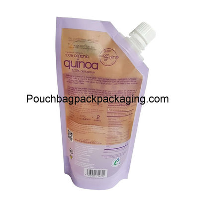 liquid spouted pouch packaging bag / stand up pouch / water bottle bag dostawca