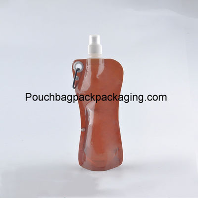 Water bag liquid pouch spout plastic drink bag foldable portable dostawca