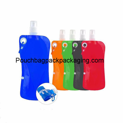 Water bag liquid pouch spout plastic drink bag foldable portable dostawca