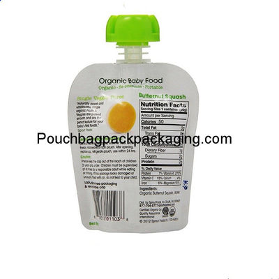 Spout pouch for juice with custom printing volume food grade BPA free dostawca