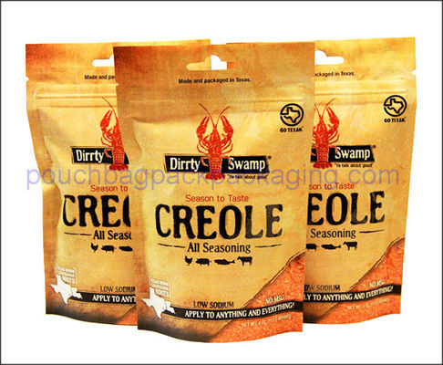 Kraft pack bag, stand up pouch bag with zipper top for food packaging dostawca