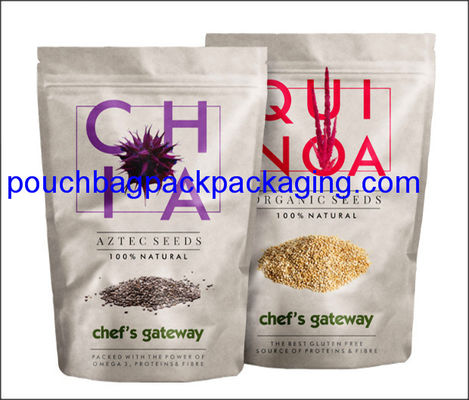 Stand up pouch, plastic stand up pouch, doypack with zip lock for fruits dostawca