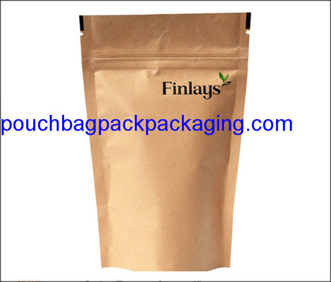 Stand Up Pouch with zip lock, stand up bag with zipper, resealable bag for nuts packaging 400g dostawca
