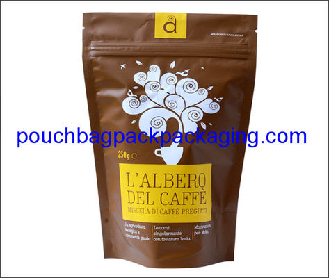 Stojąca torebka foliowa zamykana na zamek, doypack zamykana na zamek, stojąca torebka do pakowania nasion 500g dostawca