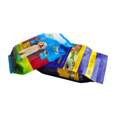 Torba z nadrukiem z tyłu, z folią aluminiową, z tylnym uszczelnieniem do pakowania żywności, wysoka bariera dostawca