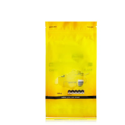 Zip lock back seal bag, printed zipper back seal bag for food packaging bag dostawca