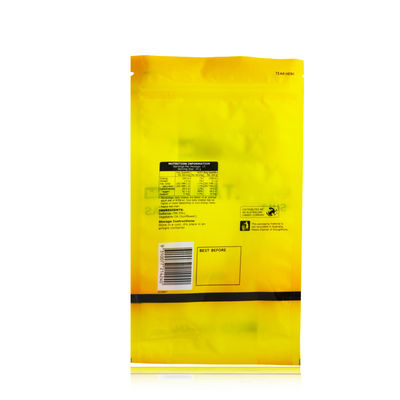 Zip lock back seal bag, printed zipper back seal bag for food packaging bag dostawca