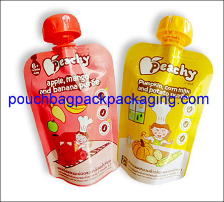 Spout Pouch, Stan up Pouch with Spout for Juice, Water Doypack 100 ml  to 150 ml dostawca