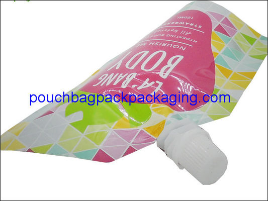 Aluminum foil stand up spout pouch for juice, Stand up pouch for beverage 100 ml to 500 ml dostawca