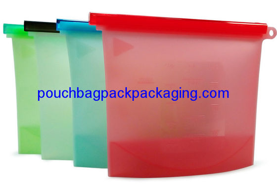 Reusable Silicone Food Storage Bag Food Grade Vegetable Storage Bag dostawca