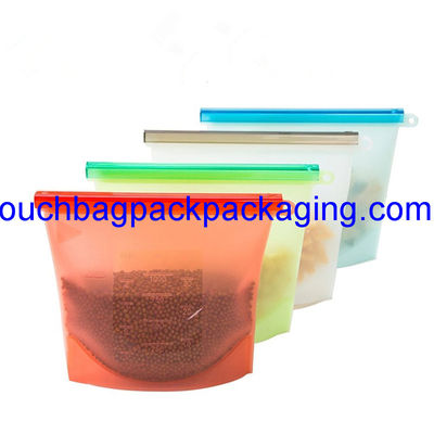Silicone Food Bag, silicon packaging bag reusable for vegetable pack of 4 dostawca