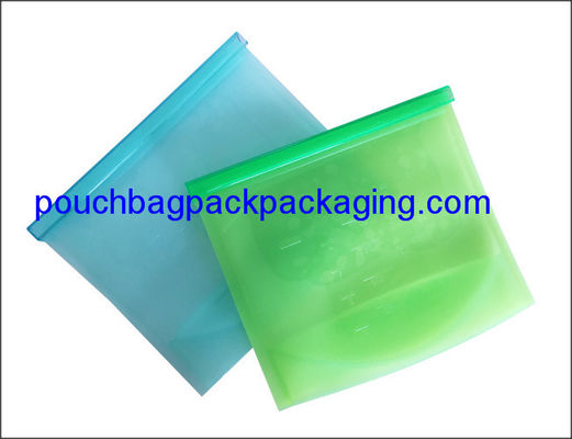 Silicon food bag for fresh food pack, reusable silicone microwave bag for storage 18 x 21 cm dostawca