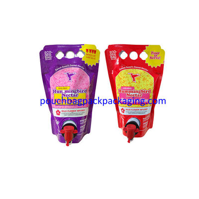 Plastic Bag In Box 500 ml With Spout for Aseptic Soap Milk Juice Water Red Wine Pack dostawca