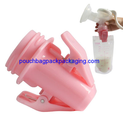 Direct pump breast milk storage Bags With red Adapter, BPA free dostawca