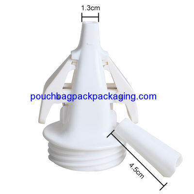 White pp ABS adapters for breast milk bag and pump, connect pump with bag together dostawca