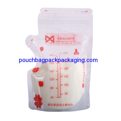 Breast milk storage bag pack 120 x 180 + 60 mm, popular breast milk storage pouch pack dostawca
