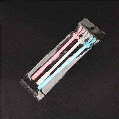 Niestandardowa, przezroczysta, samoprzylepna, samoprzylepna, kartonowa torba opp z nagłówkiem dostawca