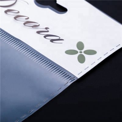 Customized Transparent BOPP seal adhesive plastic Jewelry bags with header,bopp header bag with seal adhesive dostawca