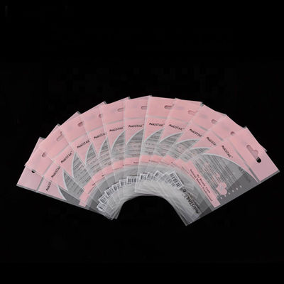 BOPP Karta nagłówkowa z pojedynczym materiałem Plastikowe torby do pakowania z samoprzylepnym materiałem dostawca