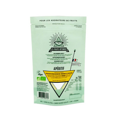 Custom printed zipper Biodegradable bag, Compostable stand up bag with window dostawca