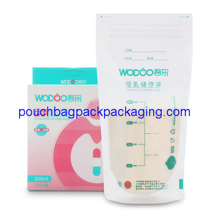 New breast milk storage bag with temperature sensor thermal sensor dostawca