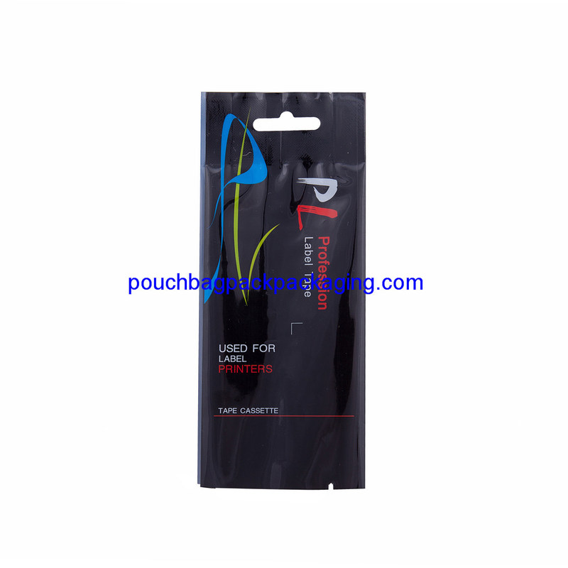 Custom side gusset bag, bottom seal side gusset pouch with hanging hole dostawca