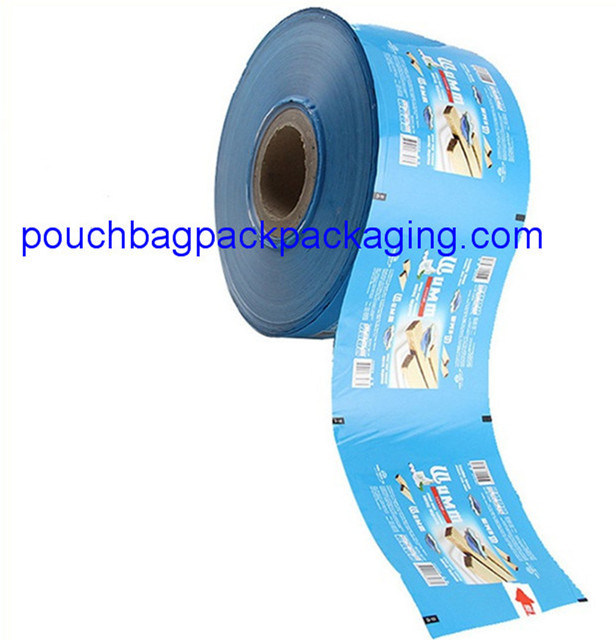 PET/PE plastic packaging film roll, laminated packing plastic roll for cookie dostawca