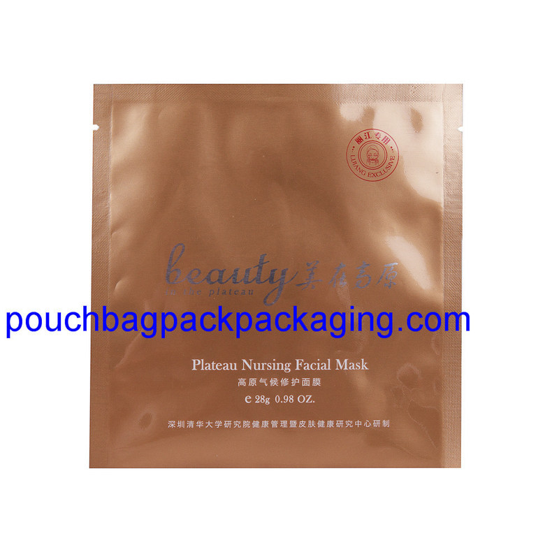 Heat seal aluminum foil packaging bag, aluminium foil pouch bag for mask or food dostawca