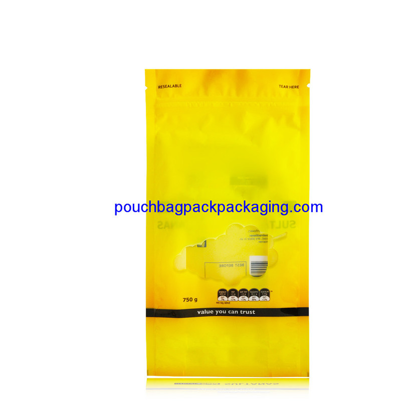 Custom plastic bag with zipper, zip lock pack bag for food packaging dostawca